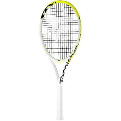 Tecnifibre rakieta tenisowa TF-X1 285 V2 100in/285g/Turniej 2024 biała/żółta - naciągnięta -